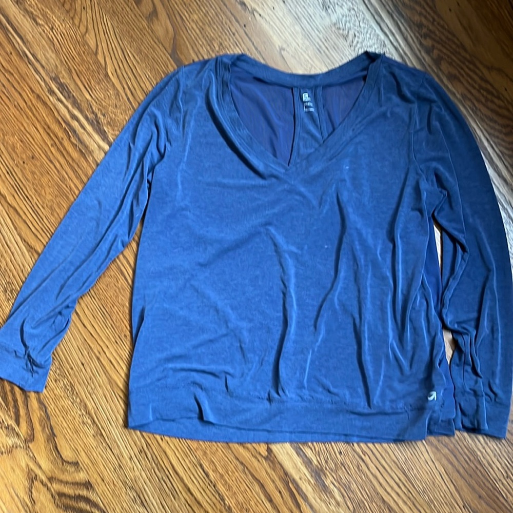 Gap Fit top Dutch Blue color size large